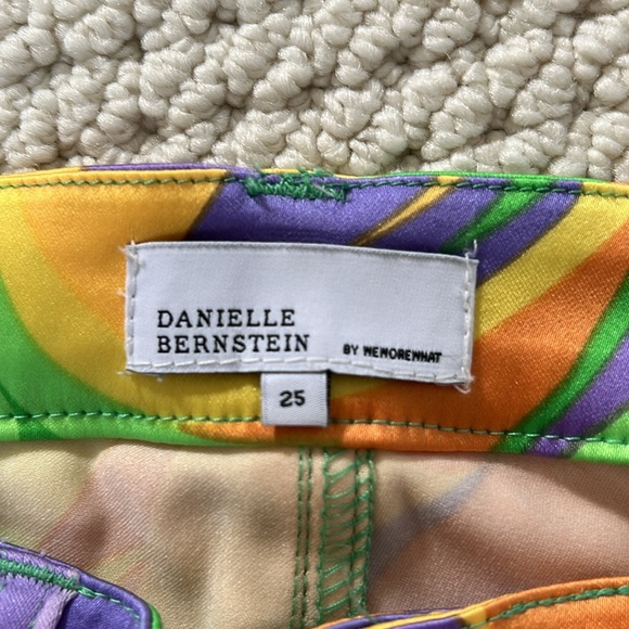 Danielle Bernstein pop art pants size 25 - Picture 2 of 9
